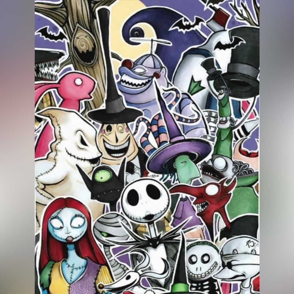 NWT: Nightmare Before Christmas Ultra Soft Plush Throw Blanket 50 x 40